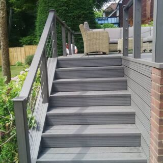 Ecoscape deck in graphite